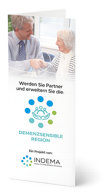 Flyer Demenzsensible Region